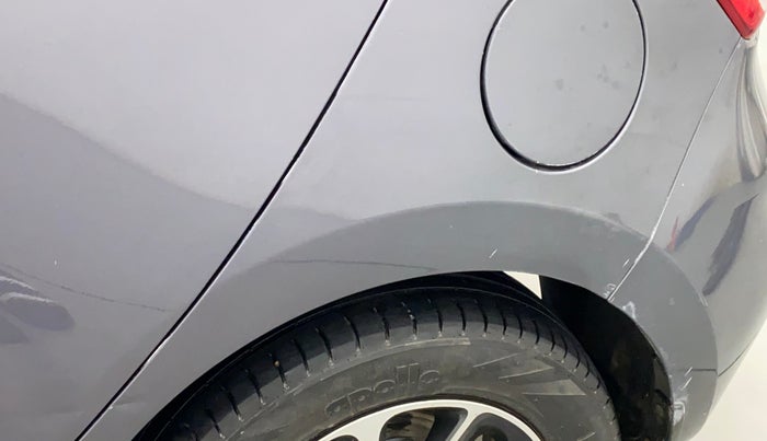 2017 Hyundai Grand i10 ASTA 1.2 KAPPA VTVT, Petrol, Manual, 77,972 km, Left quarter panel - Slightly dented