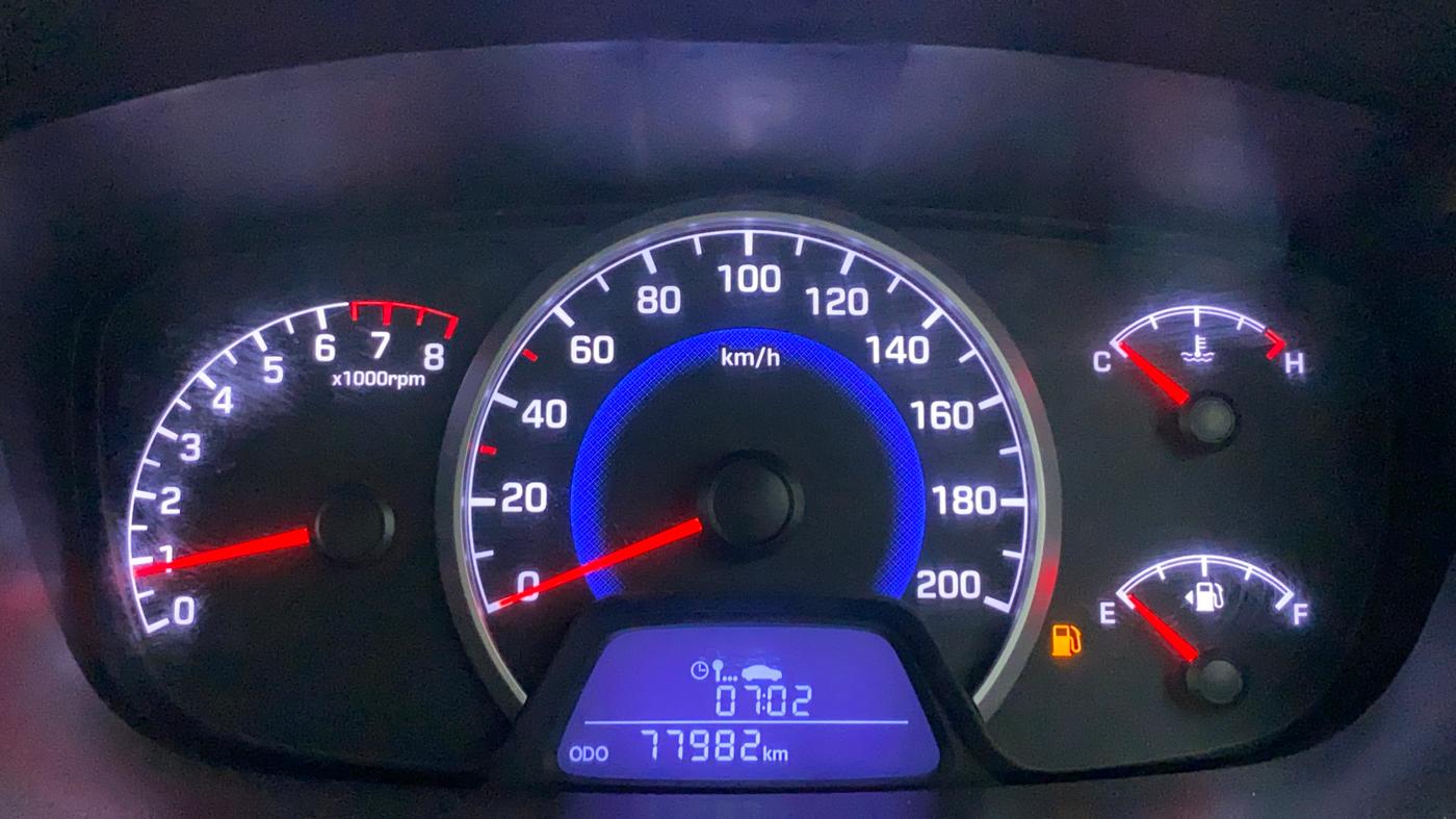 2017 Hyundai Grand i10 ASTA 1.2 KAPPA VTVT, Petrol, Manual, 77,972 km, Odometer Image