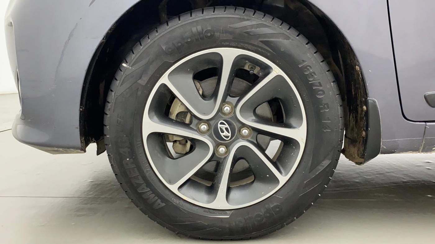 2017 Hyundai Grand i10 ASTA 1.2 KAPPA VTVT, Petrol, Manual, 77,972 km, Left Front Wheel