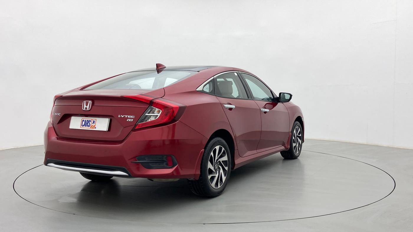 2019 Honda Civic 1.8L I-VTEC VX CVT, Petrol, Automatic, 29,897 km, Right Back Diagonal