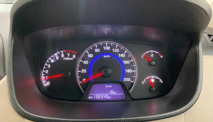 2016 Hyundai Grand i10 SPORTZ 1.2 KAPPA VTVT, Petrol, Manual, 1,36,544 km, Odometer Image