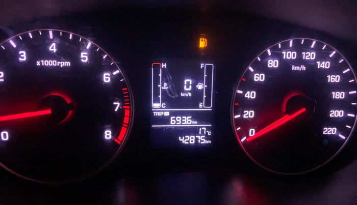 2018 Hyundai Elite i20 SPORTZ 1.2, Petrol, Manual, 42,928 km, Odometer Image