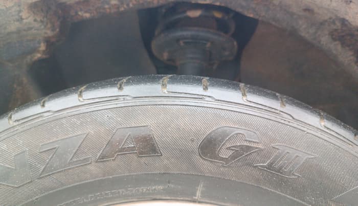 2013 Ford Ecosport TITANIUM 1.5L PETROL, Petrol, Manual, 1,26,504 km, Left Front Tyre Tread