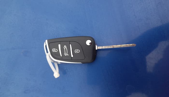 2013 Ford Ecosport TITANIUM 1.5L PETROL, Petrol, Manual, 1,26,504 km, Key Close Up