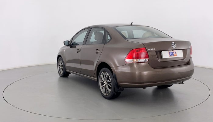 2015 Volkswagen Vento HIGHLINE 1.2 TSI AT, Petrol, Automatic, 62,250 km, Left Back Diagonal