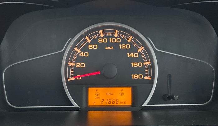 2021 Maruti Alto LXI OPT CNG, CNG, Manual, 21,866 km, Odometer Image