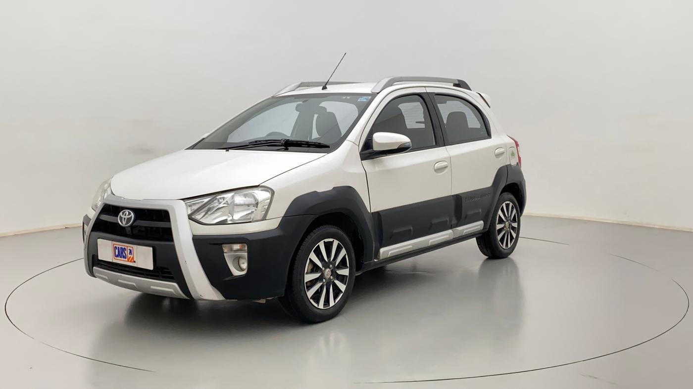 2015 Toyota Etios CROSS G, Petrol, Manual, 48,638 km, Left Front Diagonal