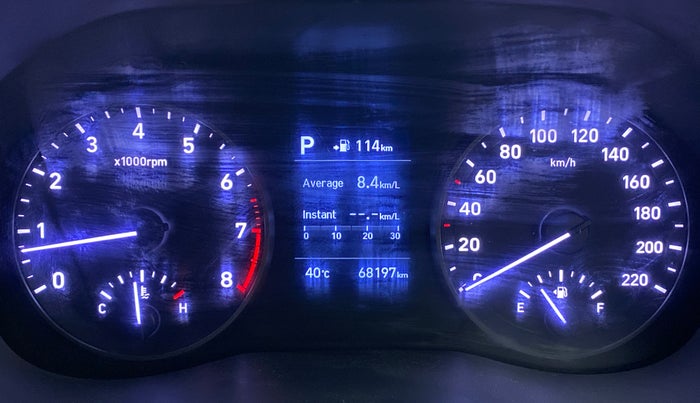 2017 Hyundai Verna 1.6 VTVT SX (O) AT, Petrol, Automatic, 68,196 km, Odometer Image