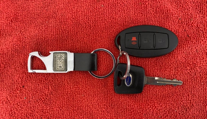 2018 Datsun Go Plus T, Petrol, Manual, 8,295 km, Key Close Up