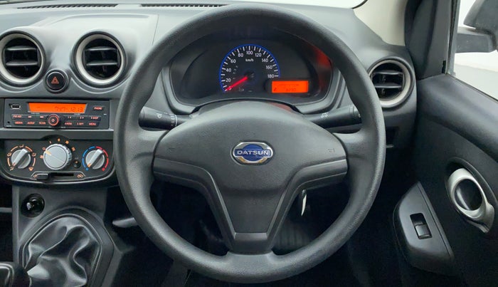 2018 Datsun Go Plus T, Petrol, Manual, 8,295 km, Steering Wheel Close Up