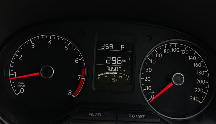 2018 Volkswagen Vento 1.2 TSI HIGHLINE PLUS AT, Petrol, Automatic, 70,589 km, Odometer Image