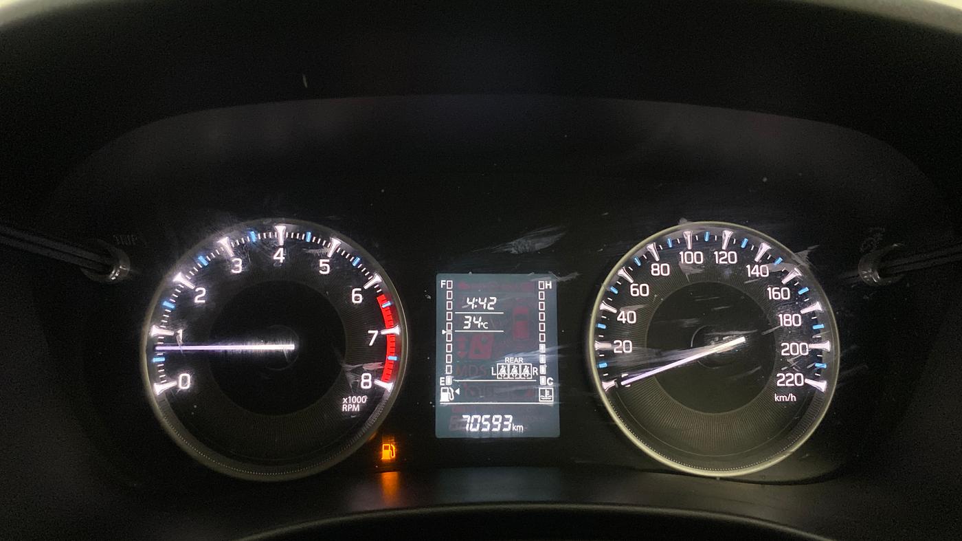 2024 Maruti FRONX SIGMA 1.2 MT, Petrol, Manual, 70,583 km, Odometer Image