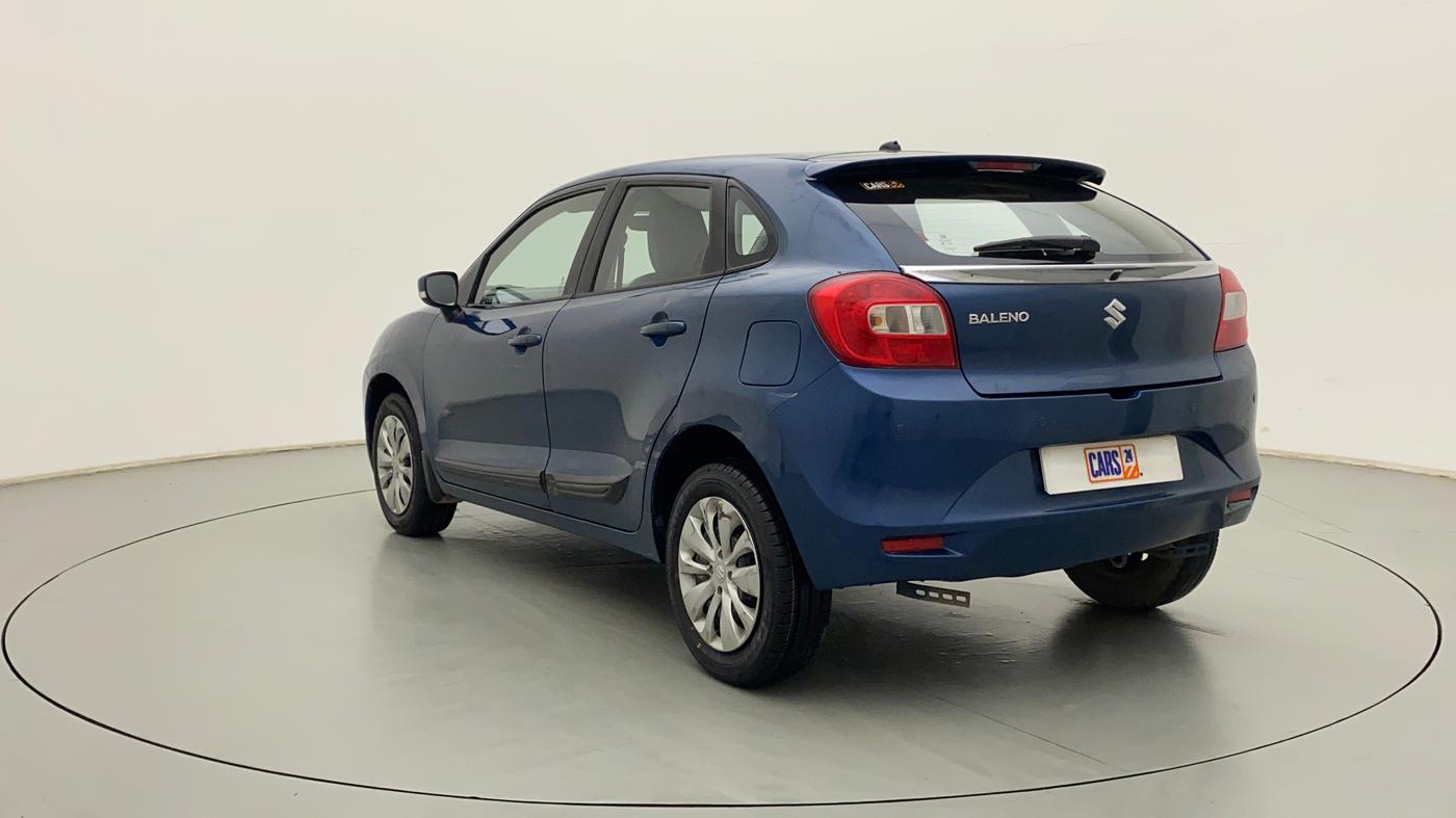 2017 Maruti Baleno DELTA CVT PETROL 1.2, Petrol, Automatic, 50,509 km, Left Back Diagonal