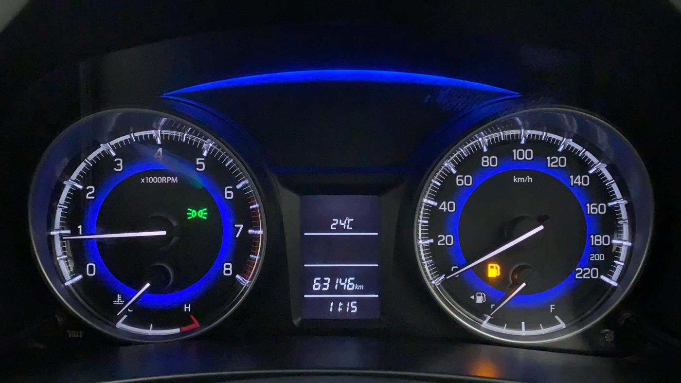 2016 Maruti Baleno DELTA PETROL 1.2, Petrol, Manual, 63,146 km, Odometer Image