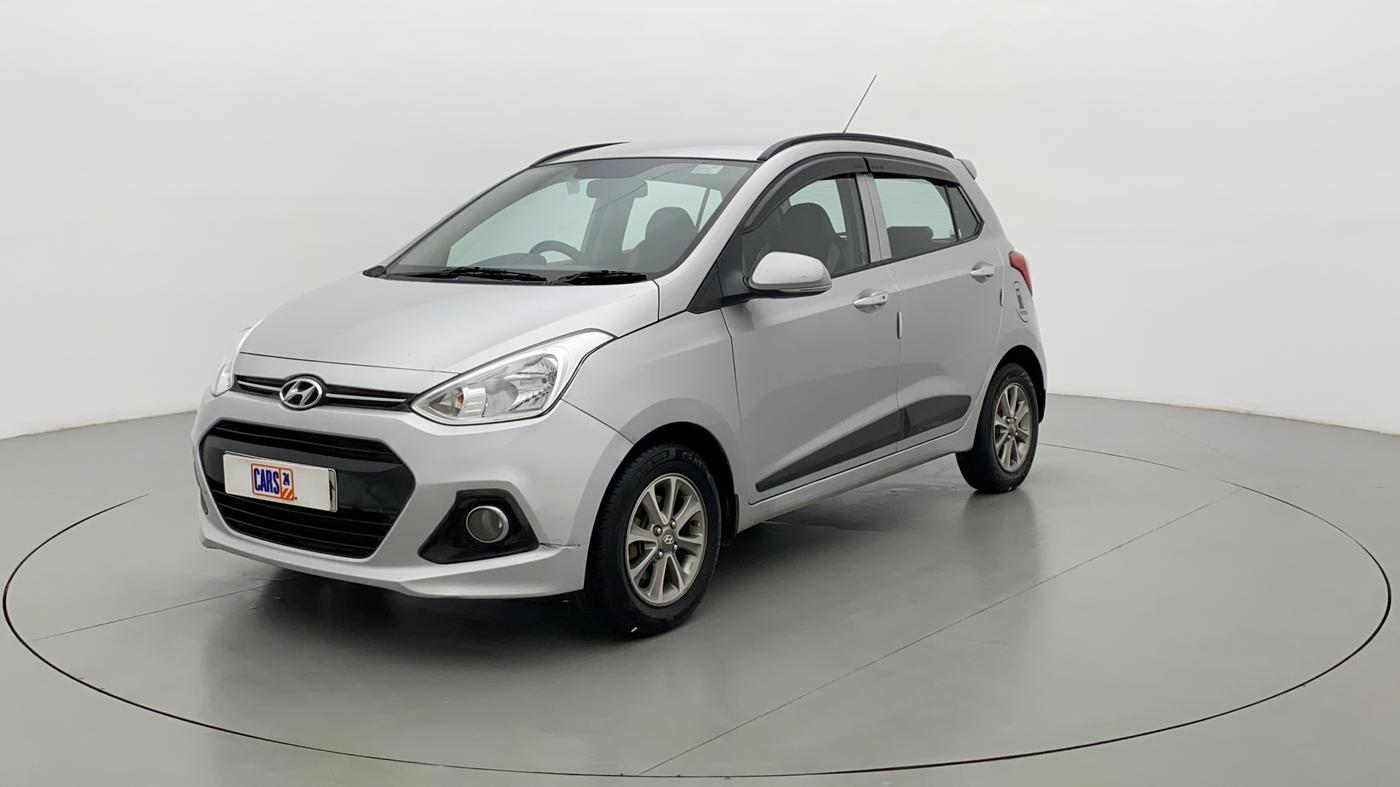 2015 Hyundai Grand i10 ASTA 1.2 KAPPA VTVT OPT, Petrol, Manual, 84,646 km, Left Front Diagonal