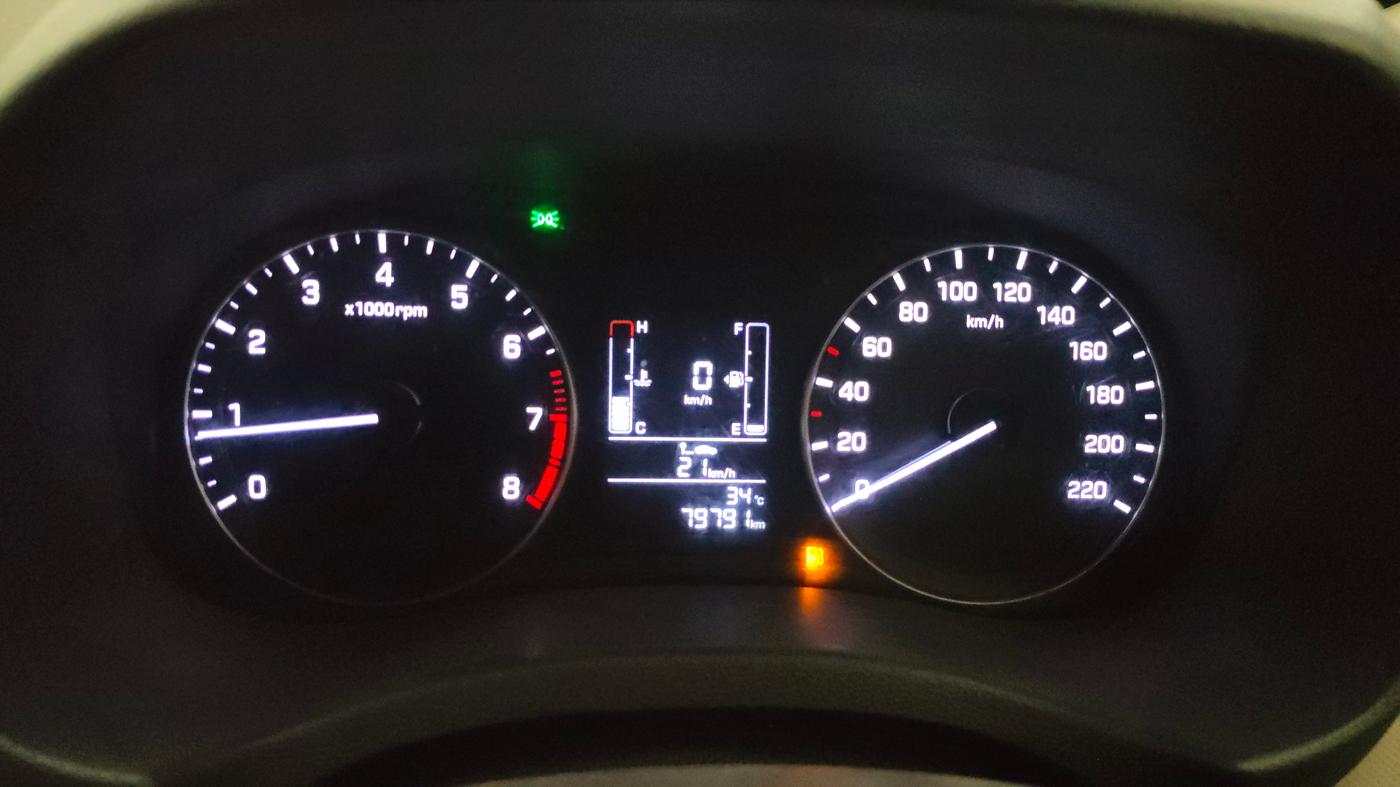 2017 Hyundai Creta E PLUS 1.6 PETROL, Petrol, Manual, 79,784 km, Odometer Image