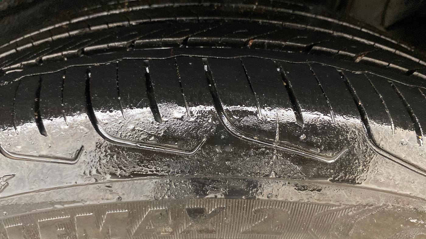 2021 Tata NEXON XM PETROL, Petrol, Manual, 41,334 km, Left Rear Tyre Tread