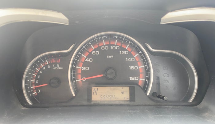 2016 Maruti Alto K10 VXI AMT, Petrol, Automatic, 55,493 km, Odometer Image