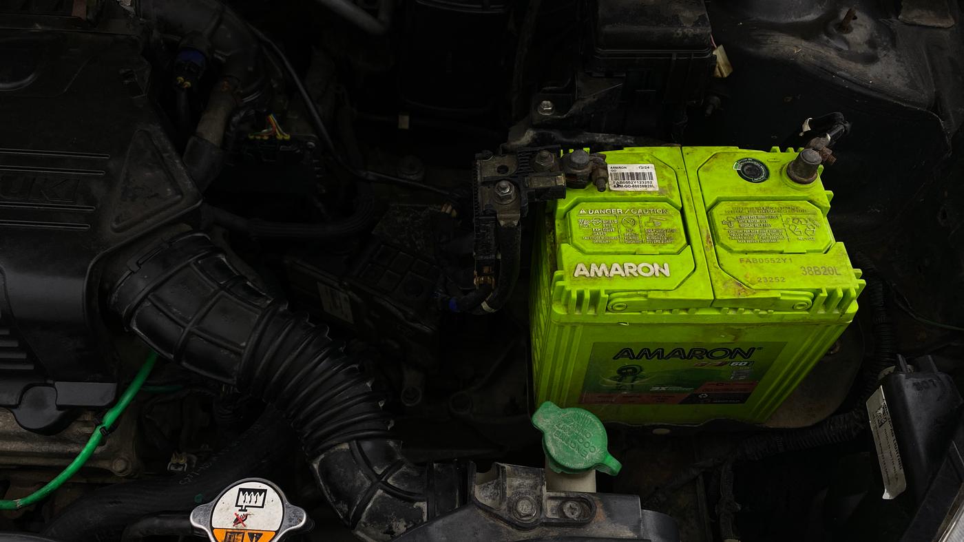 2014 Maruti Celerio VXI AMT, Petrol, Automatic, 59,727 km, Engine View - Left