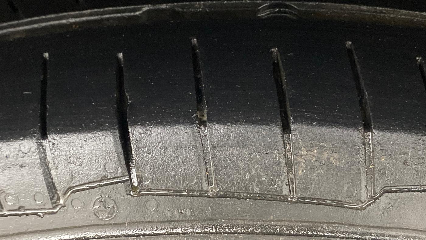 2014 Maruti Celerio VXI AMT, Petrol, Automatic, 59,727 km, Left Rear Tyre Tread