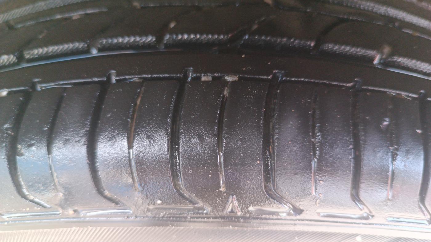 2022 Honda Amaze 1.2L I-VTEC VX CVT, Petrol, Automatic, 67,736 km, Left Rear Tyre Tread
