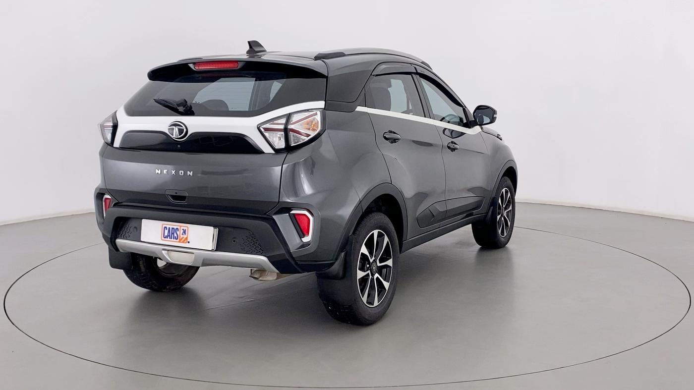 2021 Tata NEXON XZ+ SUNROOF 1.2 RTN, Petrol, Manual, 12,159 km, Right Back Diagonal