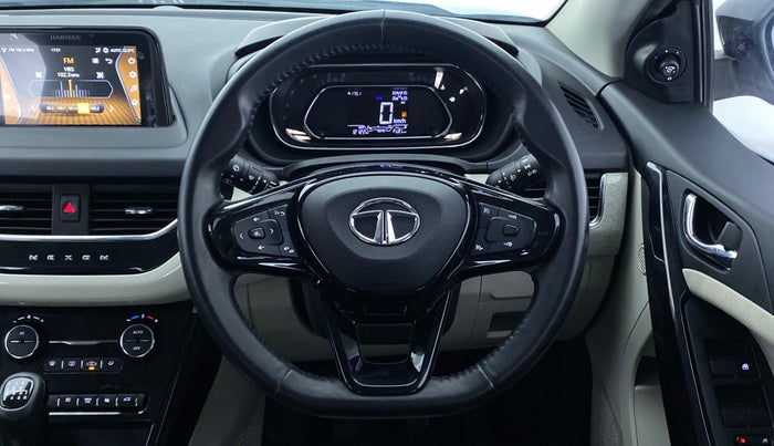 2021 Tata NEXON XZ+ SUNROOF 1.2 RTN, Petrol, Manual, 12,159 km, Steering Wheel Close Up
