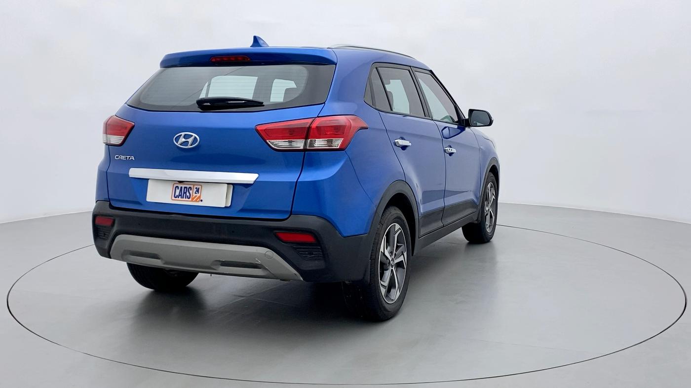 2018 Hyundai Creta 1.6 VTVT SX AUTO, Petrol, Automatic, 49,047 km, Right Back Diagonal