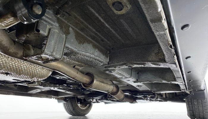 2017 Mahindra Kuv100 K6+ 6 STR, Petrol, Manual, 7,995 km, Right Side Underbody