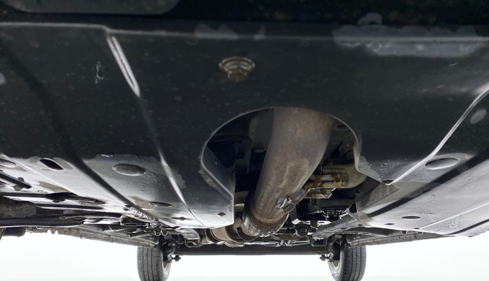 2017 Mahindra Kuv100 K6+ 6 STR, Petrol, Manual, 7,995 km, Front Underbody