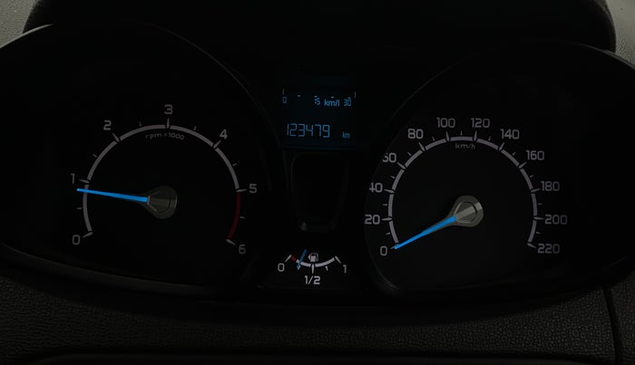 2017 Ford Ecosport TREND 1.5L DIESEL, Diesel, Manual, 1,23,476 km, Odometer Image