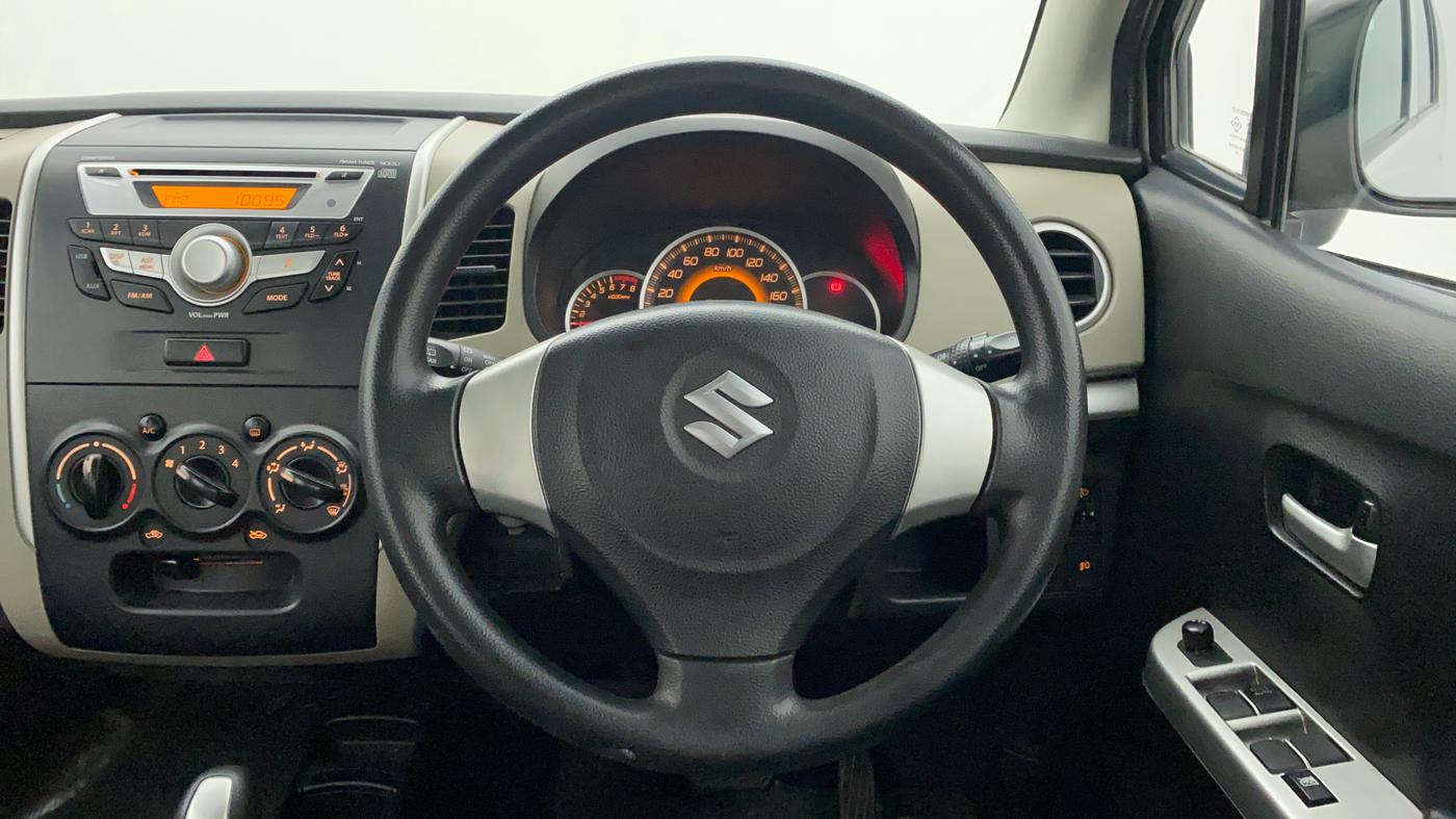 2016 Maruti Wagon R 1.0 VXI AMT, Petrol, Automatic, 27,300 km, Steering Wheel
