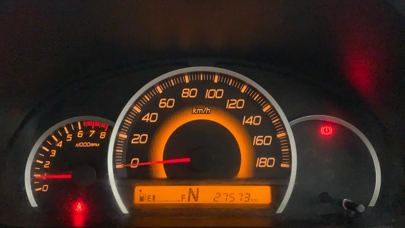 2016 Maruti Wagon R 1.0 VXI AMT, Petrol, Automatic, 27,300 km, Odometer View