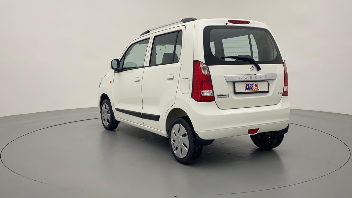 2016 Maruti Wagon R 1.0 VXI AMT, Petrol, Automatic, 27,300 km, Left Back Diagonal (45- Degree) View