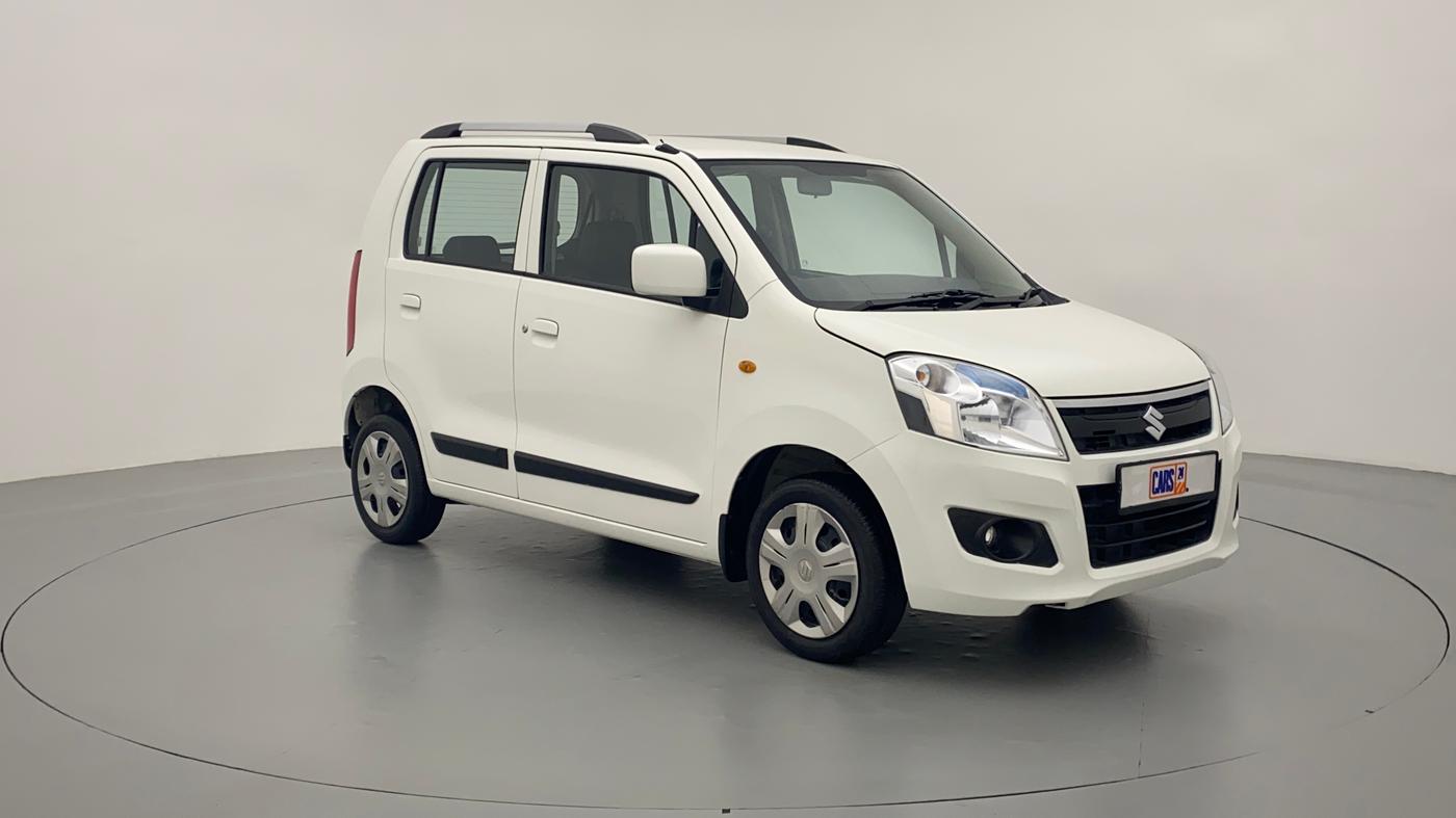2016 Maruti Wagon R 1.0 VXI AMT, Petrol, Automatic, 27,300 km, Right Front Diagonal (45- Degree) View