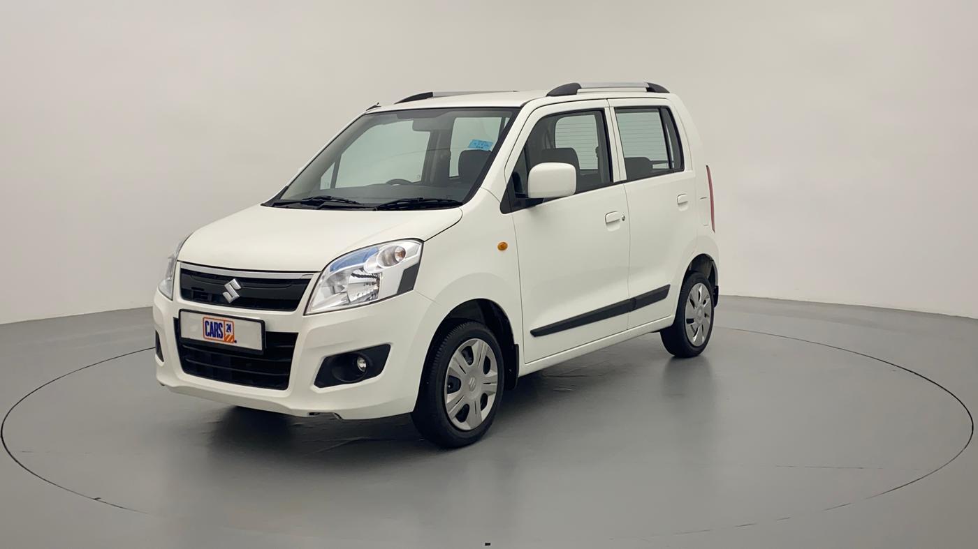 2016 Maruti Wagon R 1.0 VXI AMT, Petrol, Automatic, 27,300 km, Left Front Diagonal (45- Degree) View