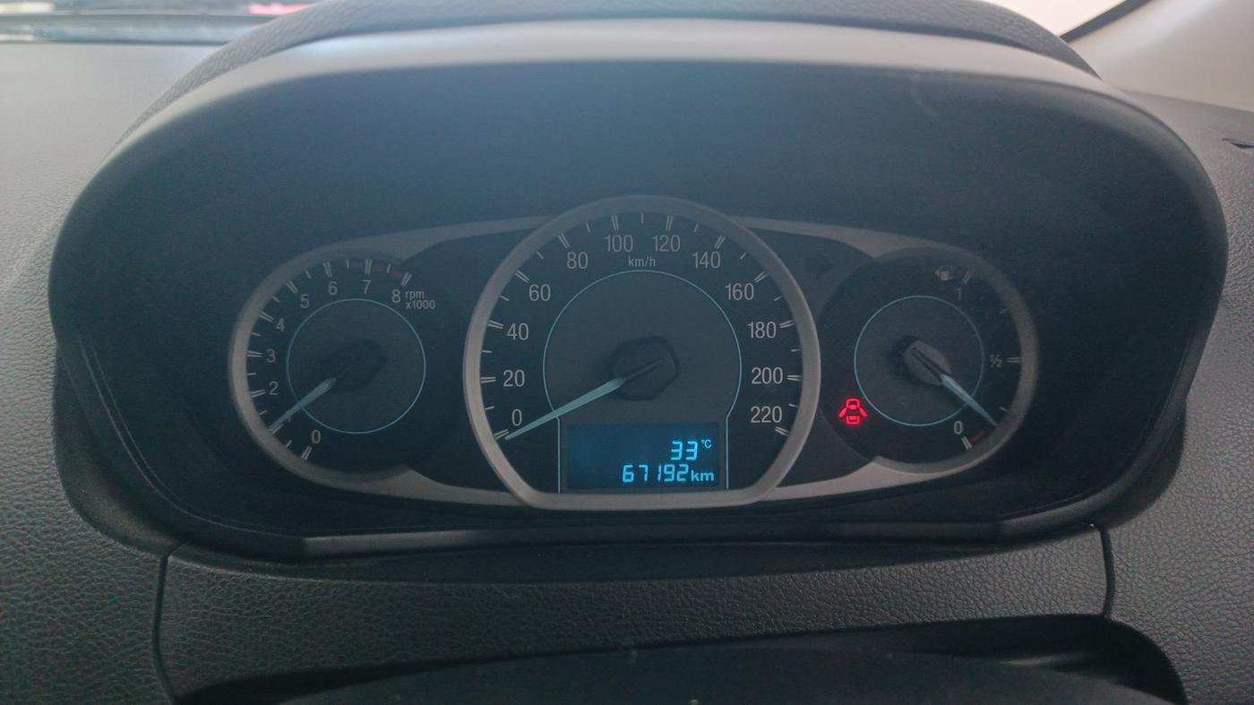 2016 Ford New Figo TREND 1.2 PETROL, CNG, Manual, 67,192 km, Odometer Image