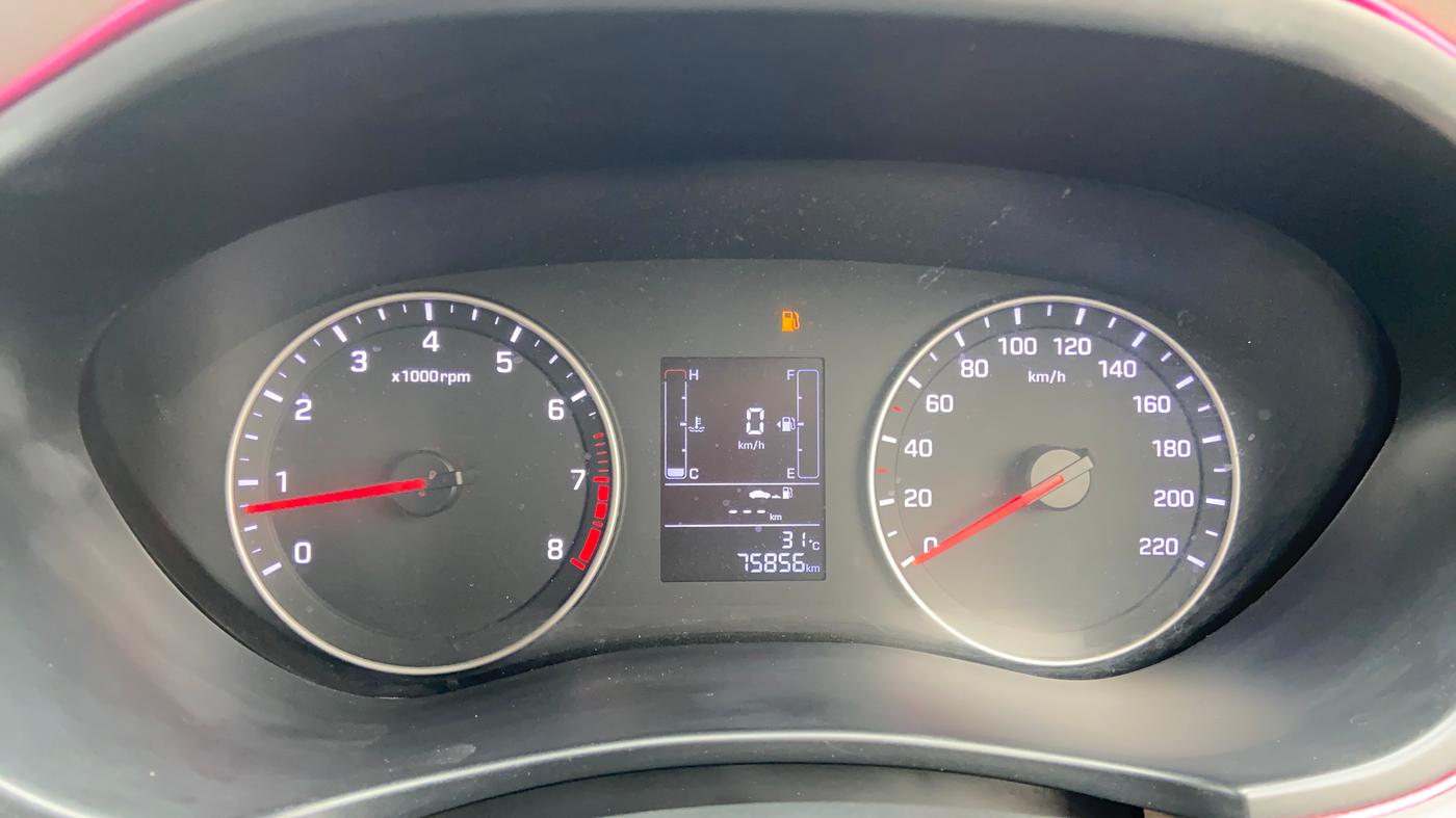 2018 Hyundai Elite i20 SPORTZ 1.2, Petrol, Manual, 75,861 km, Odometer Image