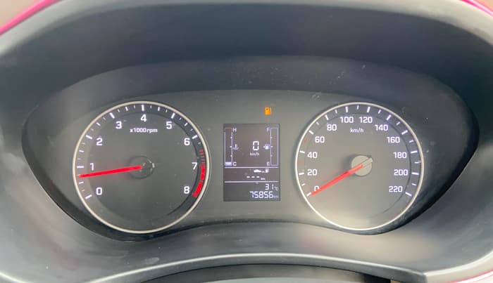 2018 Hyundai Elite i20 SPORTZ 1.2, Petrol, Manual, 75,839 km, Odometer Image