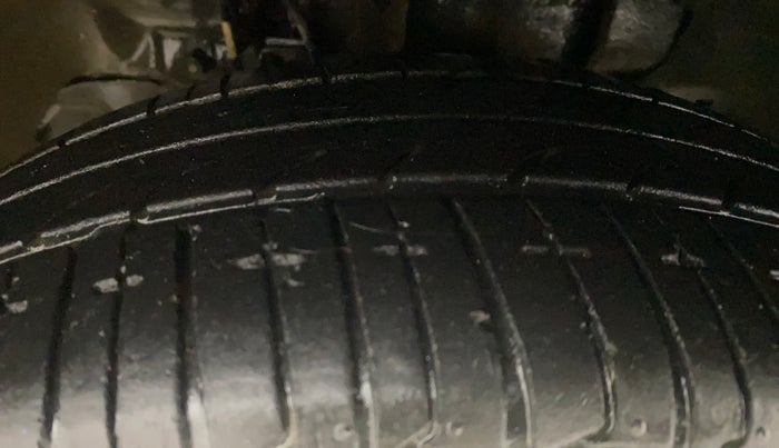2021 Tata TIGOR XZ PLUS PETROL, Petrol, Manual, 31,966 km, Left Front Tyre Tread