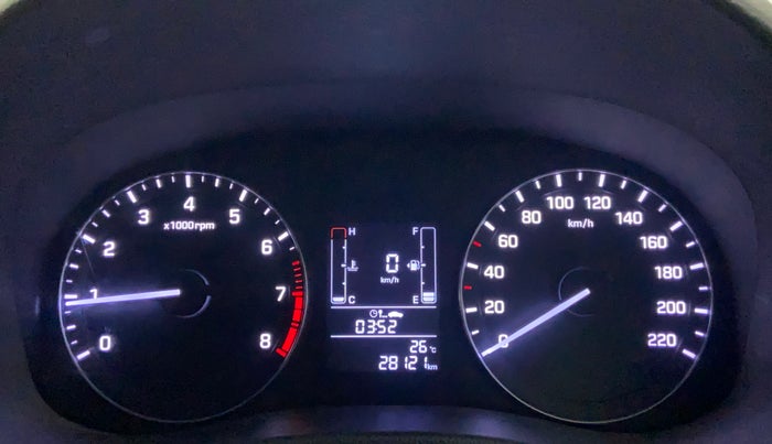 2016 Hyundai Creta SX PLUS 1.6 PETROL, Petrol, Manual, 28,055 km, Odometer Image
