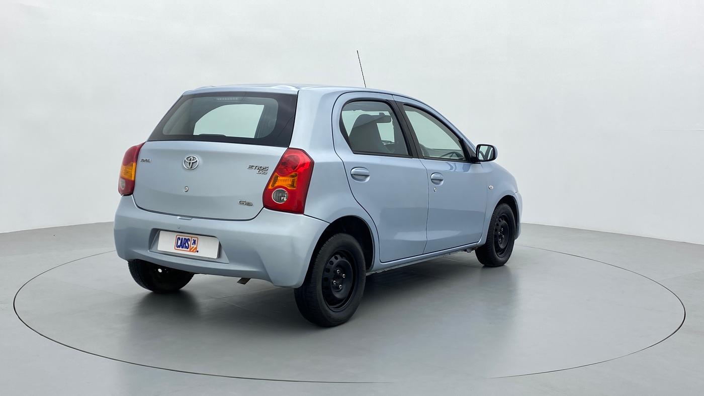2012 Toyota Etios Liva D 4D GD SP, Diesel, Manual, 1,02,683 km, Right Back Diagonal
