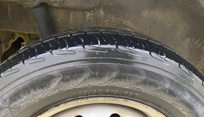 2018 Maruti Wagon R 1.0 LXI CNG, CNG, Manual, 79,896 km, Right Rear Tyre Tread