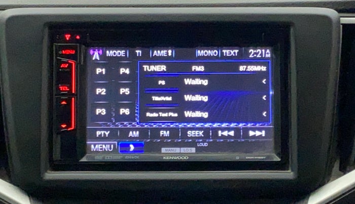 2018 Maruti Baleno ZETA CVT PETROL 1.2, Petrol, Automatic, 61,450 km, Infotainment System
