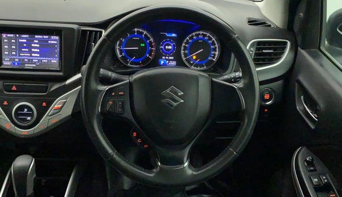 2018 Maruti Baleno ZETA CVT PETROL 1.2, Petrol, Automatic, 61,450 km, Steering Wheel Close Up