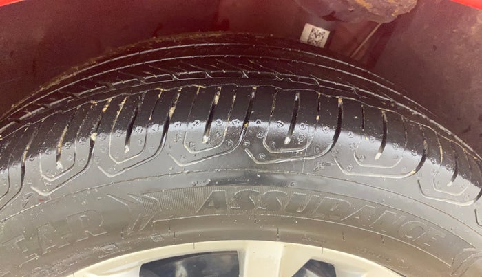 2022 Skoda SLAVIA AMBITION 1.0L TSI MT, Petrol, Manual, 13,874 km, Left Front Tyre Tread