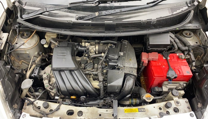 2016 Nissan Micra XV CVT, Petrol, Automatic, 1,36,896 km, Engine View