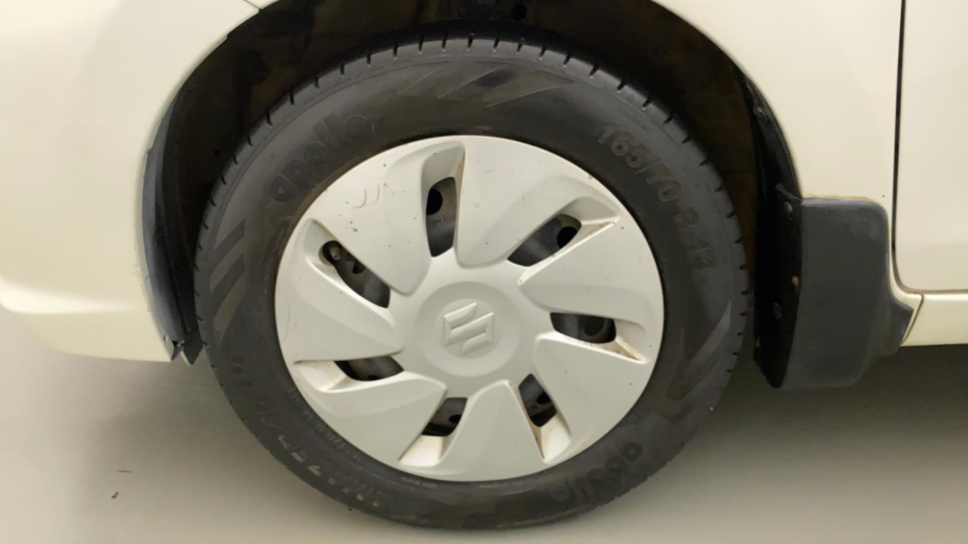 2014 Maruti Celerio VXI CNG, CNG, Manual, 1,03,434 km, Left Front Wheel