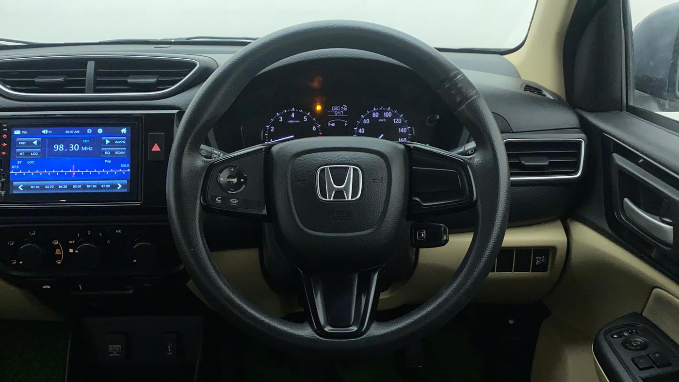 2019 Honda Amaze 1.2 SMT I VTEC, Petrol, Manual, 80,154 km, Steering Wheel Close Up