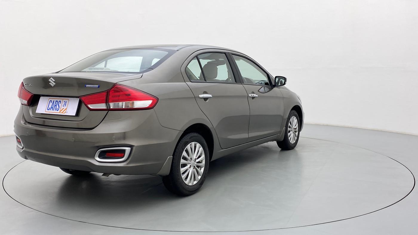 2019 Maruti Ciaz 1.5 ZETA VVT SHVS AT, Petrol, Automatic, 19,812 km, Right Back Diagonal